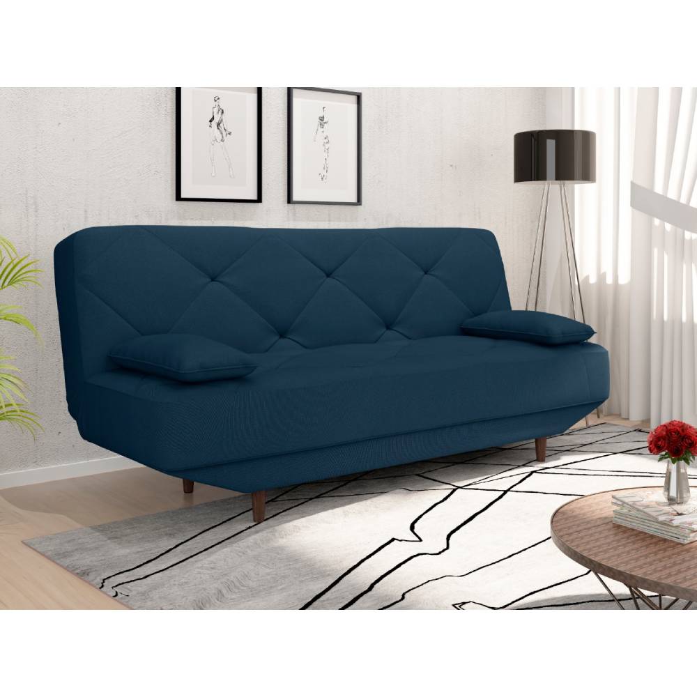 Sofa-cama-3-lugares-reclinavel-Arte-Cubica-Georgia-AC109-Dobravel-Azul