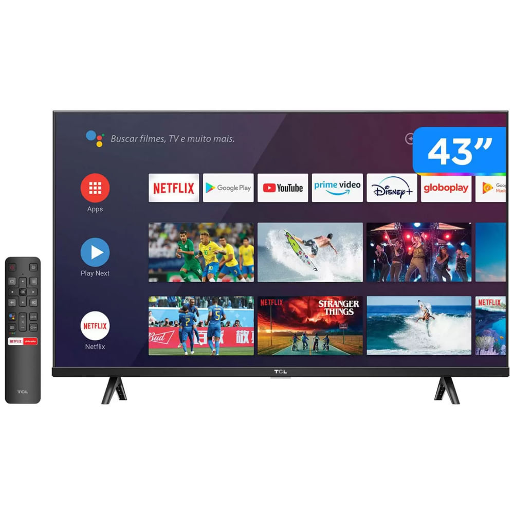 Smart-TV-Semp-TCL-43---Android-HD-43S615-WiFi-USB
