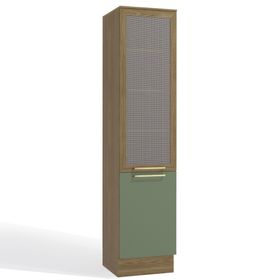 Paneleiro-Botanic-Kappesberg-M626-2-Portas-Nogueira-e-Verde-Oliva