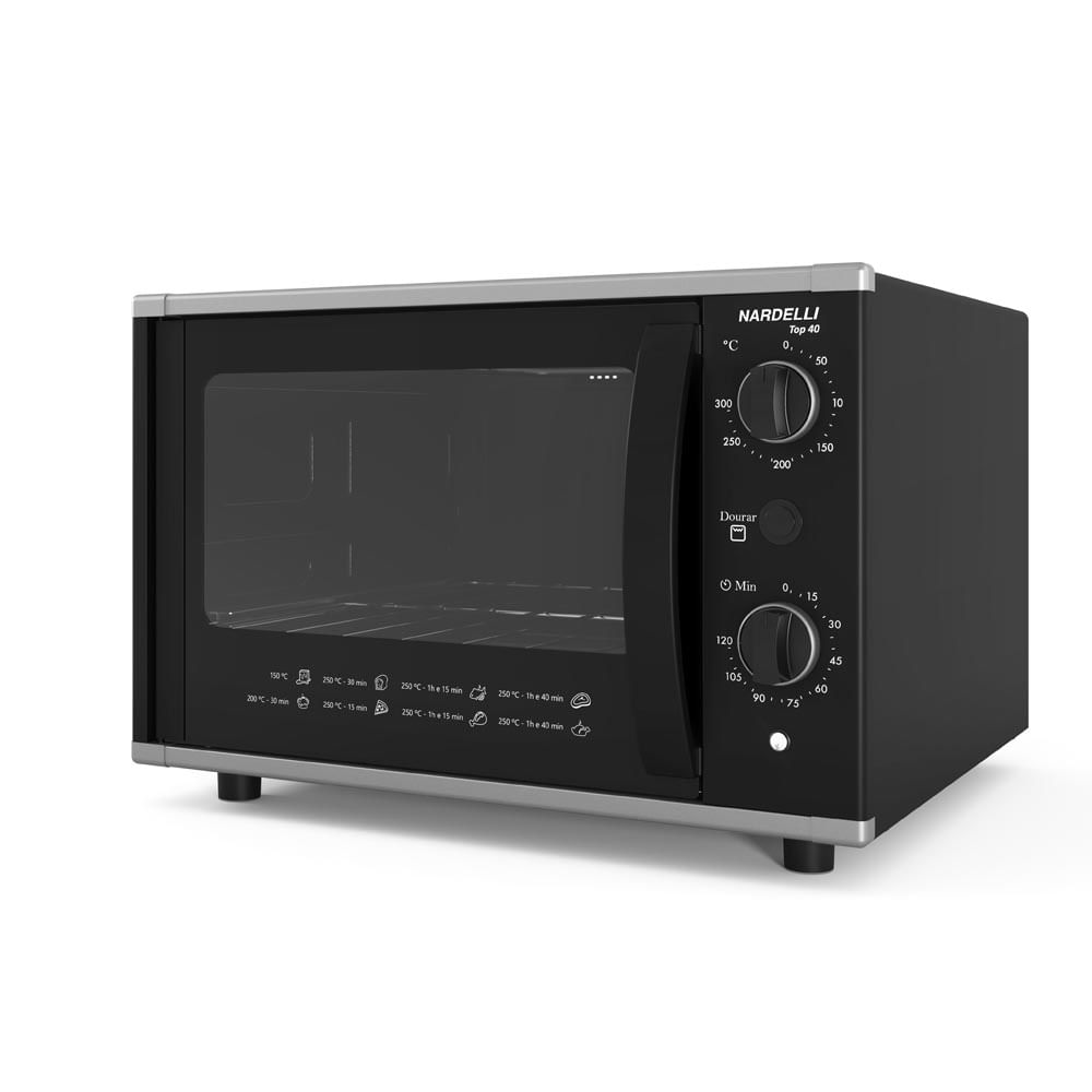 Forno-Eletrico-40-Litros-Top-40-Nardelli-Preto-e-Titanio-3