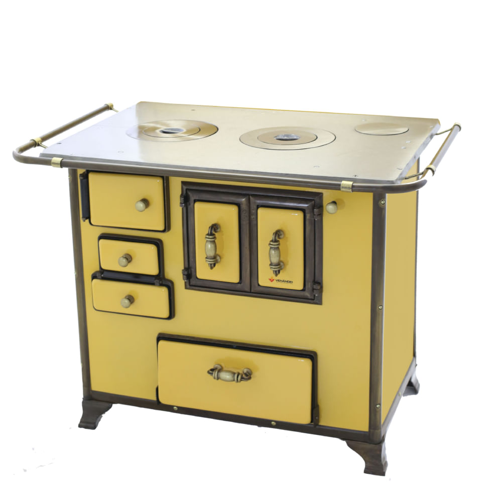 Fogao-a-Lenha-Barroco-com-Gabinete-Venancio-SD-N°03-Amarelo-sem-Tampa-A