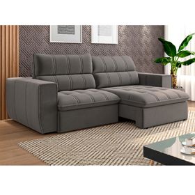 Sofa-Retratil-e-Reclinavel-Arte-Cubica-Toronto-Suede-Bege